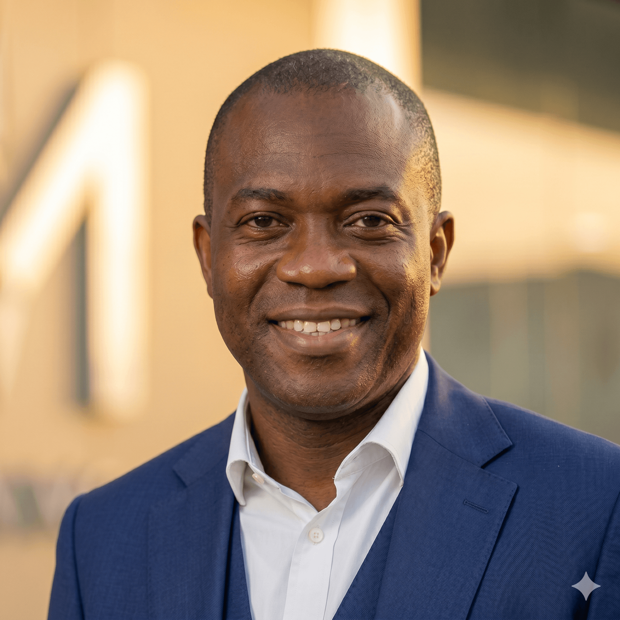 Portrait of Chukwuemeka Adeyemi, Founder & Principal at Meridian Motors